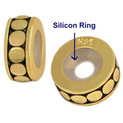 sterling silver bead stoppers for 3 mm chains