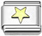 wholesale Gold plated star Italian charm and wholesale silver jewelry
