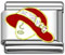 wholesale Red hat Italian charm and wholesale silver jewelry