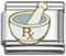 wholesale Word RX on mortar charm and wholesale silver jewelry