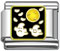wholesale Moon and ghost Italian charms and wholesale silver jewelry