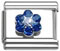 wholesale September flower birthstone Italian charms and wholesale silver jewelry