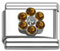 wholesale November flower birthstone Italian charms and wholesale silver jewelry