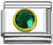 wholesale May birthstone Italian charms and wholesale silver jewelry