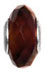 wholesale January birthstone bead with sterling silver caps compatible with Pandora beads and bracelets