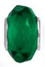 wholesale May birthstone bead with sterling silver caps compatible with Pandora beads and bracelets