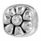 wholesale Relief flower with CZ silver bead compatible with Pandora beads and bracelets