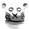 wholesale Cat's face sterling silver bead compatible with Pandora beads and bracelets