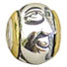 wholesale Relief face on sterling silver bead compatible with Pandora beads and bracelets
