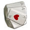 wholesale Red Ace of Heart sterling silver bead compatible with Pandora beads and bracelets