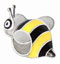 wholesale Bumble bee sterling silver bead compatible with Pandora beads and bracelets
