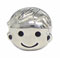 wholesale Boy's face sterling silver bead compatible with Pandora beads and bracelets