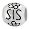 Sis 925 sterling silver beads for European jewelry