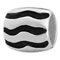 wave design sterling silver bead jewelry