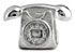 telephone silver bead jewelry