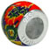 wholesale Epoxy leaves design on 925 sterling silver bead compatible with Pandora silver jewelry