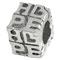 Hope 925 sterling silver bead for European modular bracelets