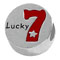 Lucky 7 925 sterling silver bead for European charm bracelets
