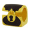 Gold plated treasure chest sterling silver beads
