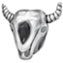 bull skull 925 sterling silver bead jewelry