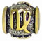 wholesale Gold plated sterling silver zodiac bead - Virgo compatible with Pandora beads and bracelets