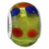 glass bead for European charm bracelet jewelry