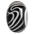 White line glass bead jewelry