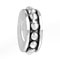 wholesale Sterling silver bead stoppers with rubber in the hole compatible with Pandora beads and bracelets