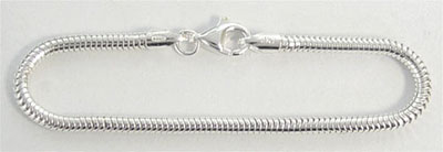 wholesale 925 sterling silver chains for silver beads and glass beads