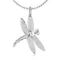 dragonfly sterling silver pendants