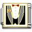 tuxedo Italian charms